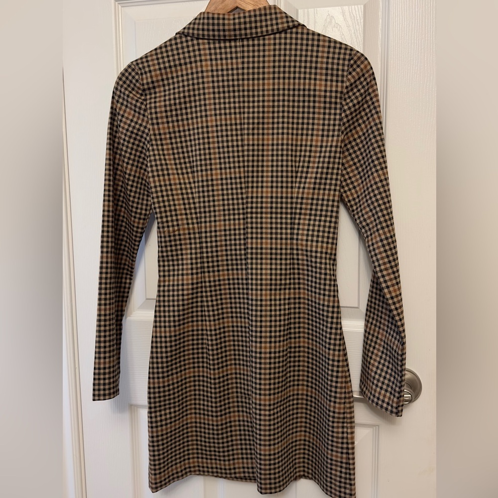 DOUBLE-BREASTED JACKET DRESS - Picture 4 of 7
